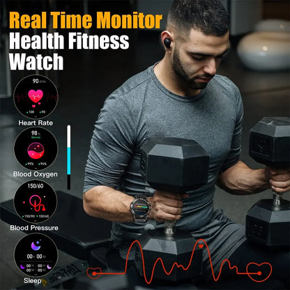 MELANDA Steel 1.39 Bluetooth Call Smart Watch Men Sports Fitness Tracker Watches IP67 Waterproof Smartwatch for Android IOS K52